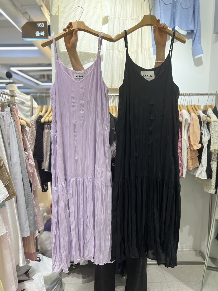 OLA韓國代購㊣女裝新品職業人氣25春夏推薦休閑真品熱賣連衣裙mellor/OLA連衣裙