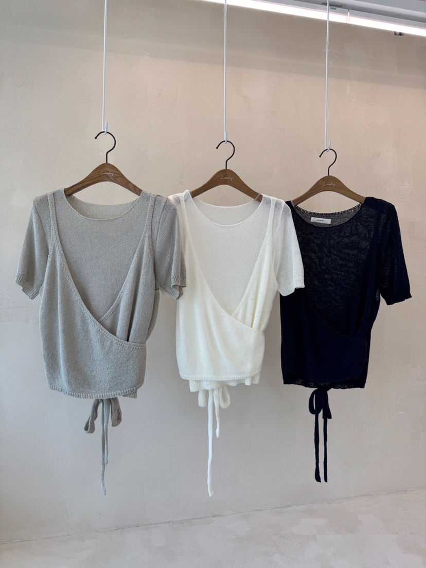 LAUNDRY東大門㊣直郵女裝新品25春夏熱賣時尚推薦真品針織衫LAUNDRY針織衫