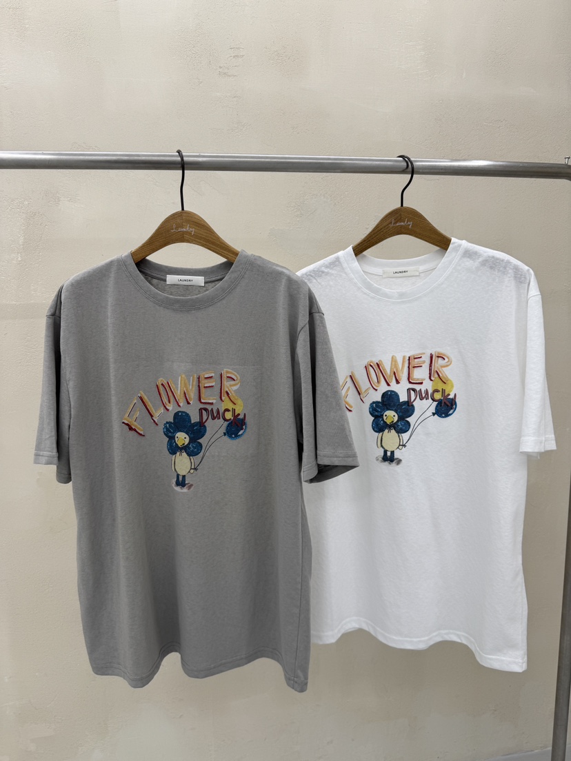 LAUNDRY韓國代購㊣女士新品熱賣人氣推薦休閑職業真品時尚T恤LAUNDRYT恤
