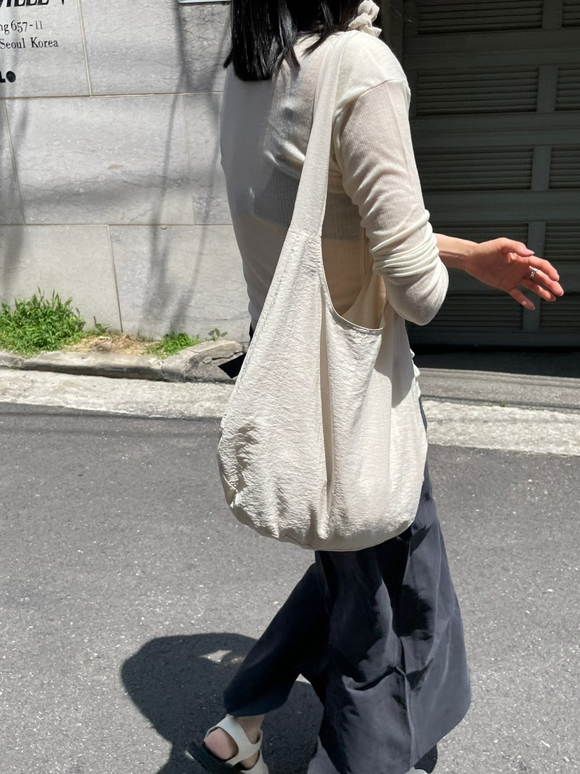 WATER韓國直郵㊣女士新品職業25春夏真品時尚熱賣單肩斜跨包WATER/RIVER單肩/斜跨包