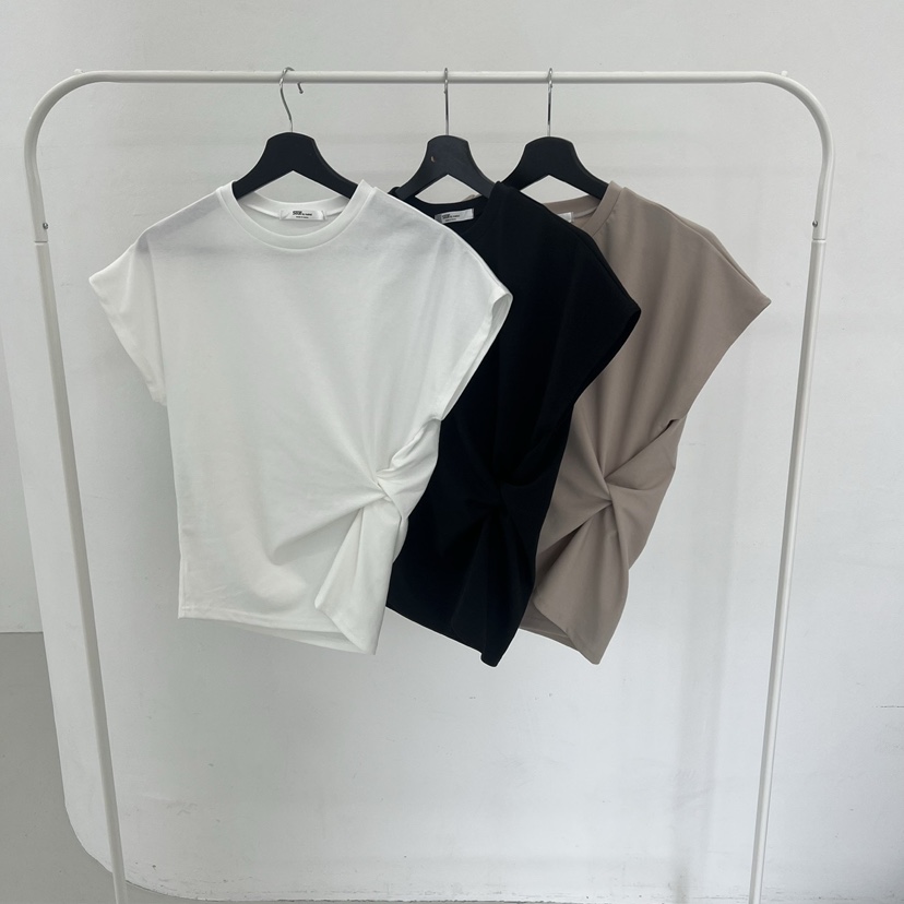 MABEL-Q韓國代購㊣女士新品人氣休閑推薦熱賣職業時尚25春夏T恤SOUIT by mabel-QT恤