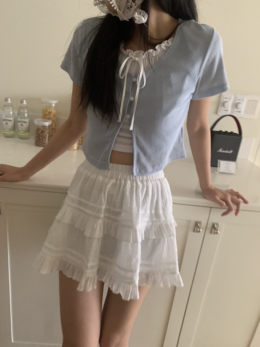 BADCALM韓國直郵㊣女裝新品時尚人氣真品休閑職業推薦熱賣T恤BADCALMT恤圖色1