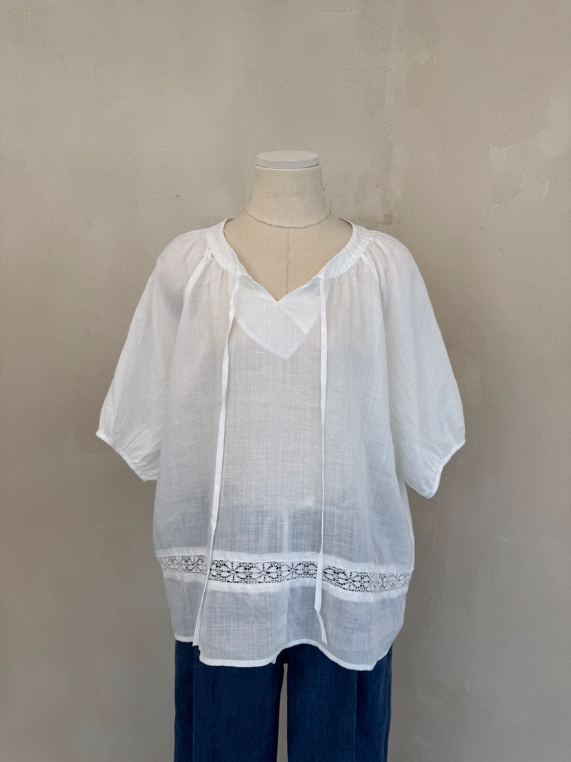 LAUNDRY東大門㊣直郵女裝新品熱賣推薦人氣職業襯衫蕾絲衫蕾絲LAUNDRY襯衫/蕾絲衫