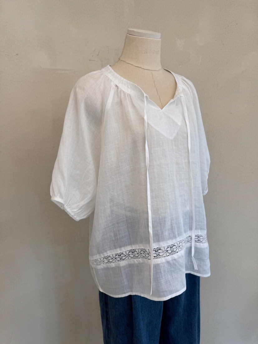 LAUNDRY東大門㊣直郵女裝新品熱賣推薦人氣職業襯衫蕾絲衫蕾絲LAUNDRY襯衫/蕾絲衫