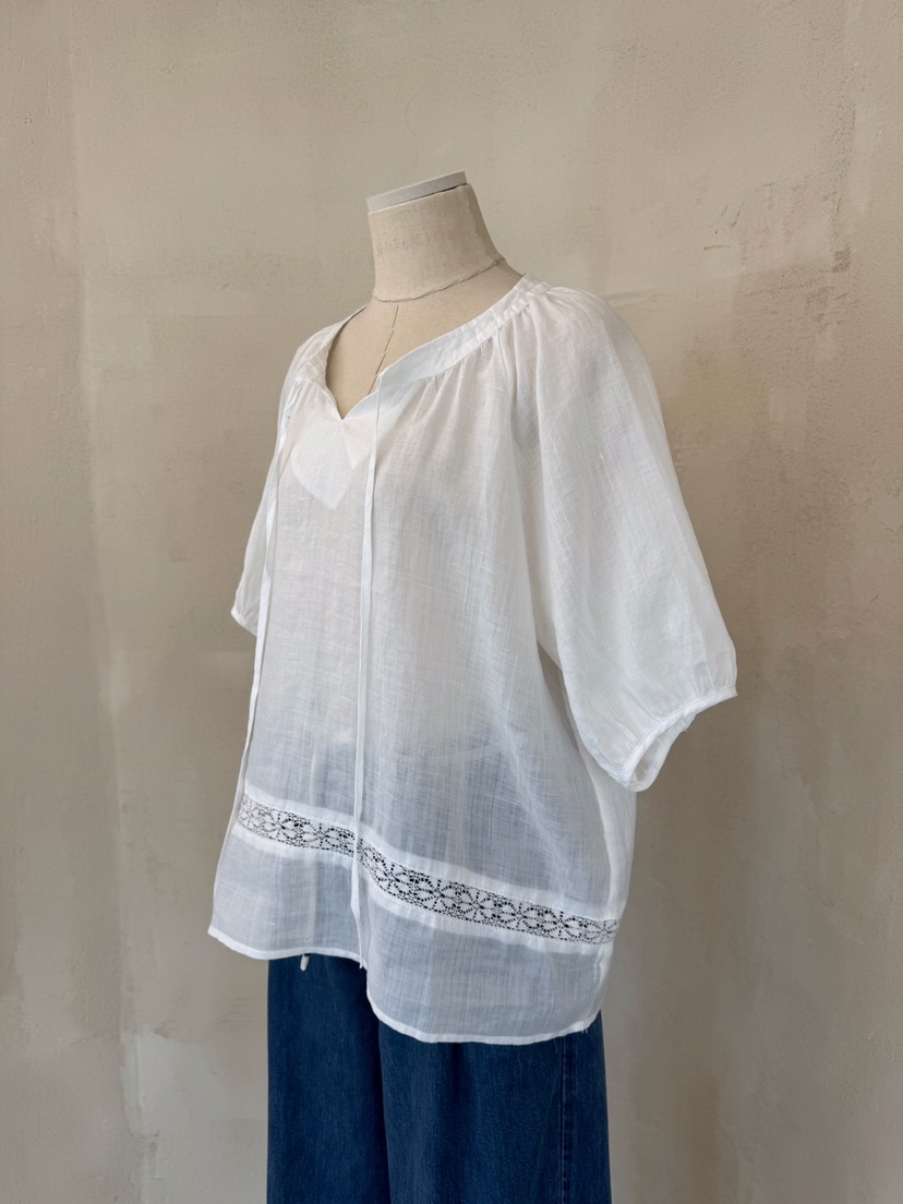 LAUNDRY東大門㊣直郵女裝新品熱賣推薦人氣職業襯衫蕾絲衫蕾絲LAUNDRY襯衫/蕾絲衫