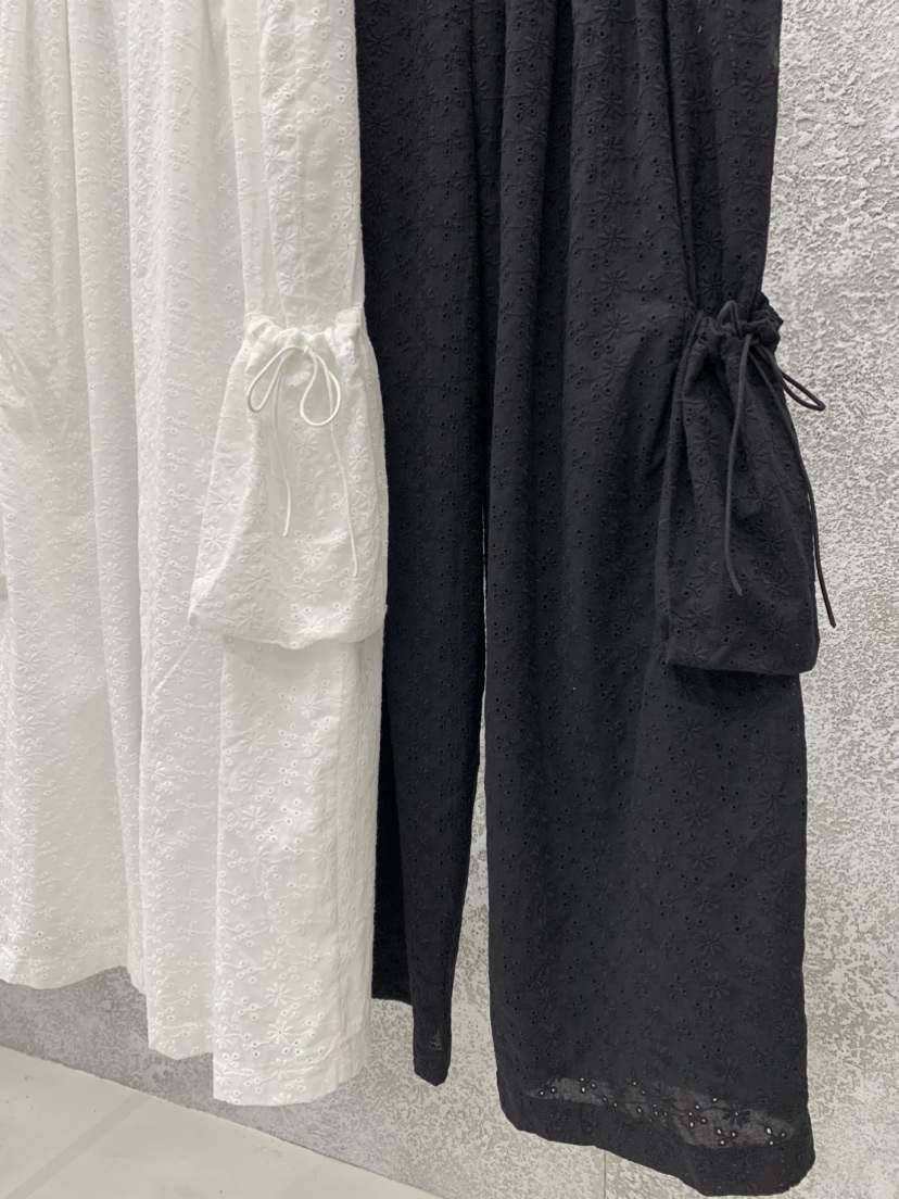 BADCALM韓國代購㊣女士新款25春夏推薦職業時尚熱賣休閑褲刺繡BADCALM休閑褲