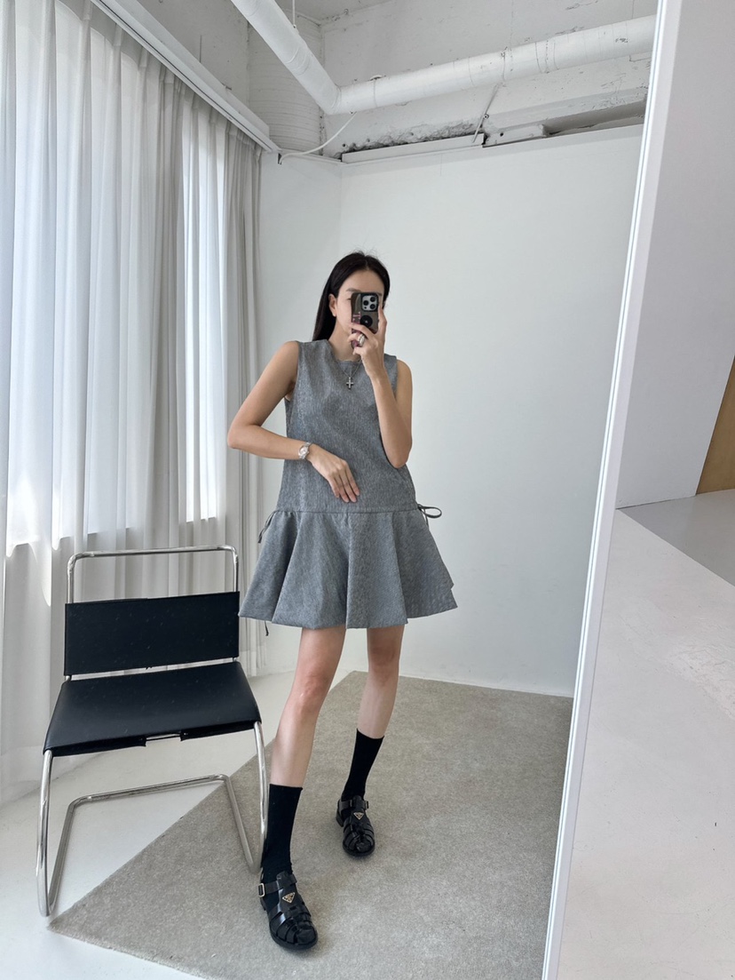 MABEL-Q韓國代購㊣女裝新品職業熱賣休閑人氣真品推薦連衣裙SOUIT by mabel-Q連衣裙