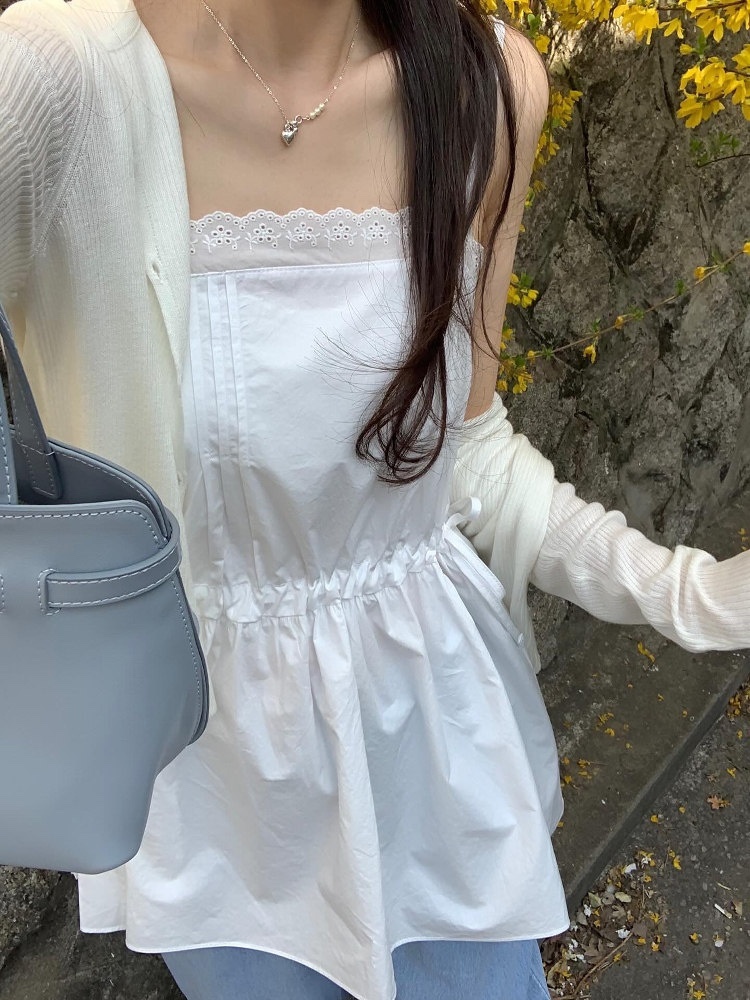 STRAWBERRY韓國代購㊣女士新品熱賣推薦休閑25春夏吊帶背心STRAWBERRY吊帶/背心