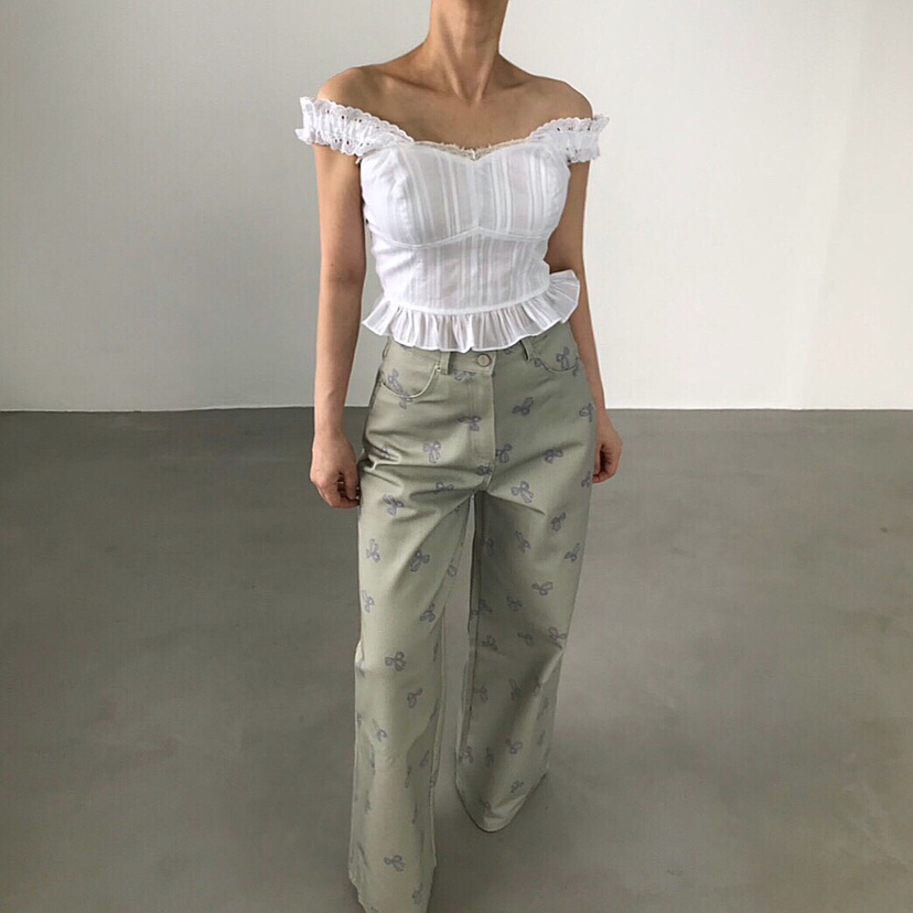 2TWO MOON韓國直郵㊣女裝新品真品職業人氣熱賣時尚休閑褲2TWO MOON休閑褲