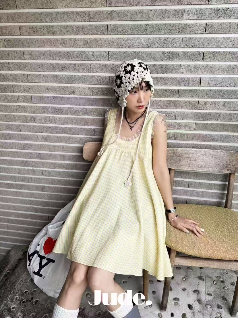 HEYJUDE韓國代購㊣女士新品25春夏休閑職業推薦熱賣時尚連衣裙HEYJUDE連衣裙