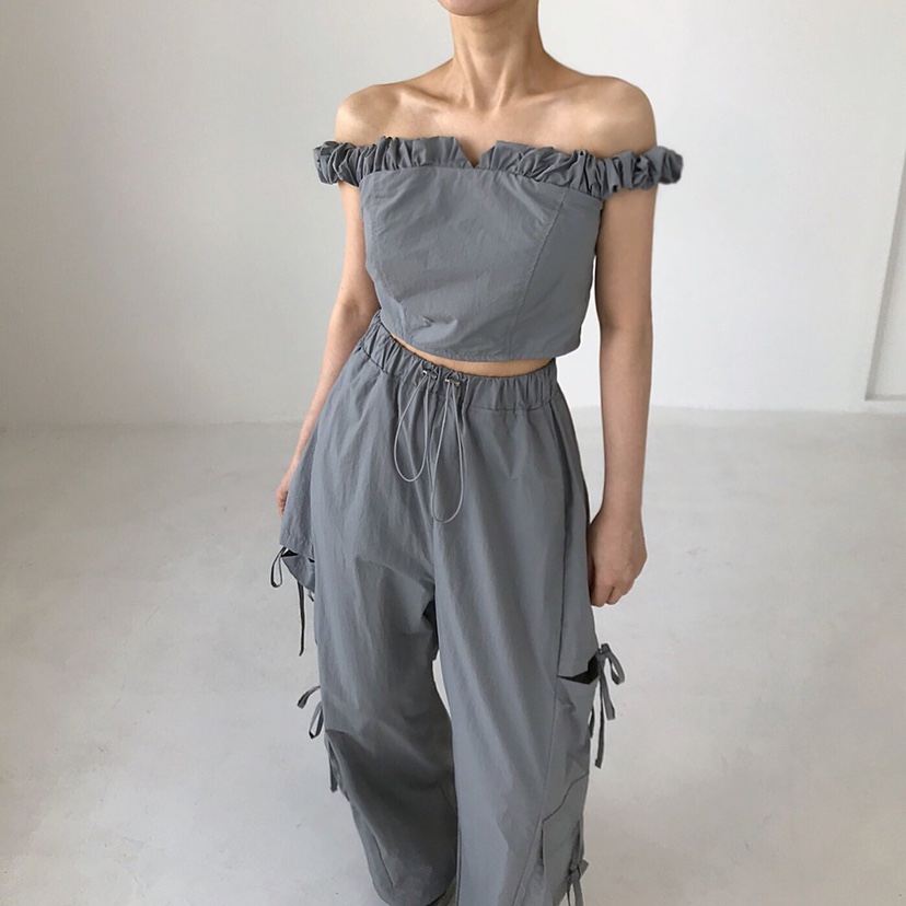 2TWO MOON韓國直郵㊣女裝新品真品推薦25春夏吊帶背心奶油色2TWO MOON吊帶/背心