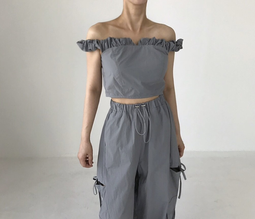 2TWO MOON韓國直郵㊣女裝新品真品推薦25春夏吊帶背心奶油色2TWO MOON吊帶/背心