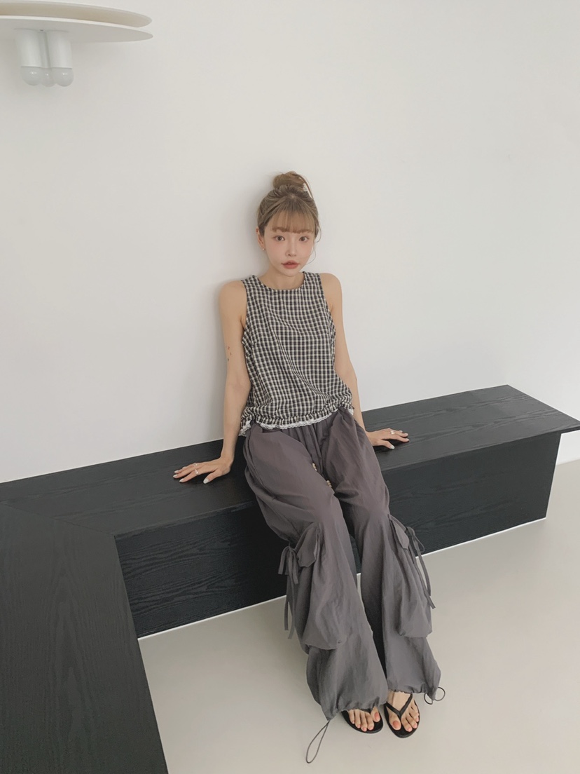JKICHI東大門㊣實拍女裝新款人氣25春夏真品時尚吊帶背心雙面JKICHI吊帶/背心