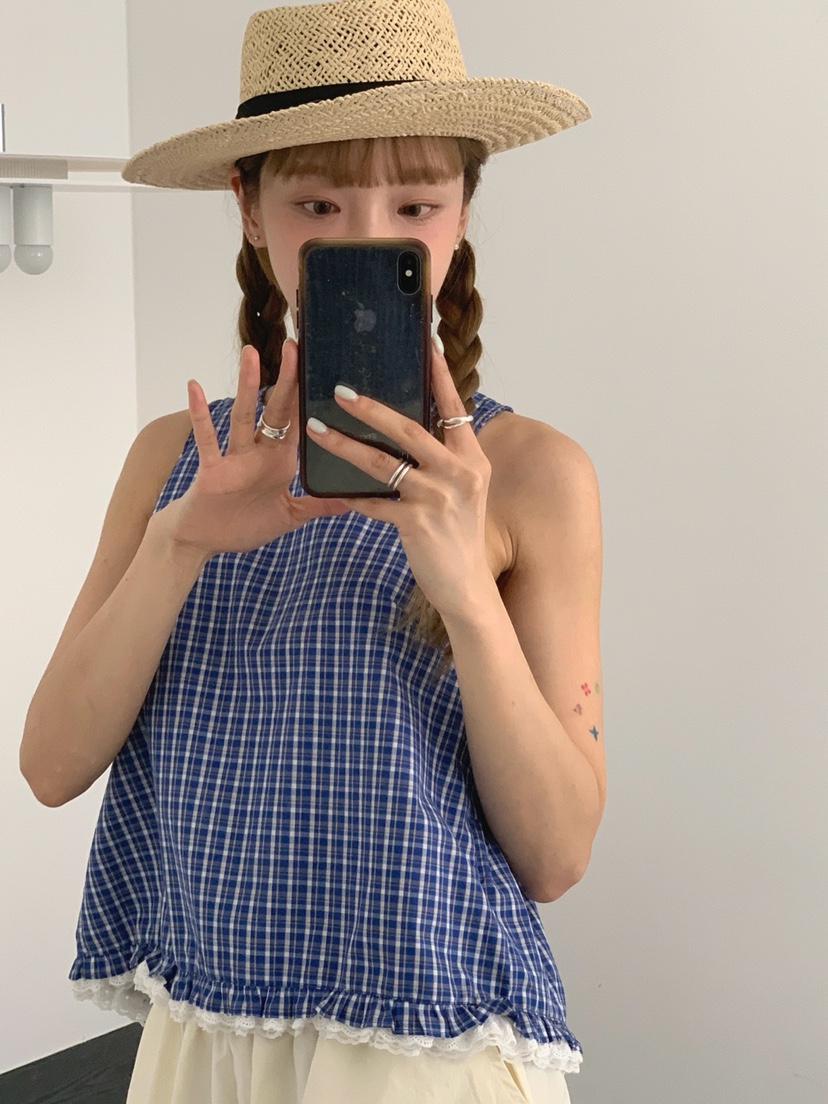 JKICHI東大門㊣實拍女裝新款人氣25春夏真品時尚吊帶背心雙面JKICHI吊帶/背心圖色2