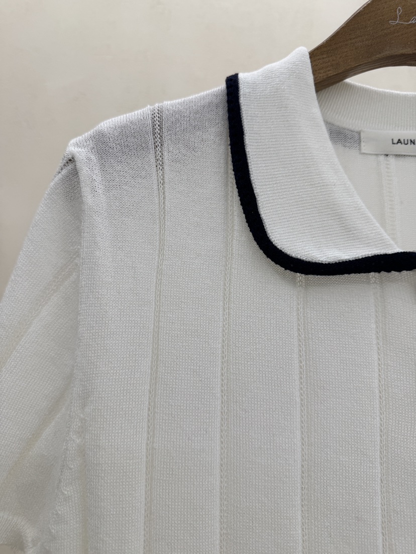 LAUNDRY東大門㊣直郵女士新款職業休閑25春夏真品時尚針織衫LAUNDRY針織衫