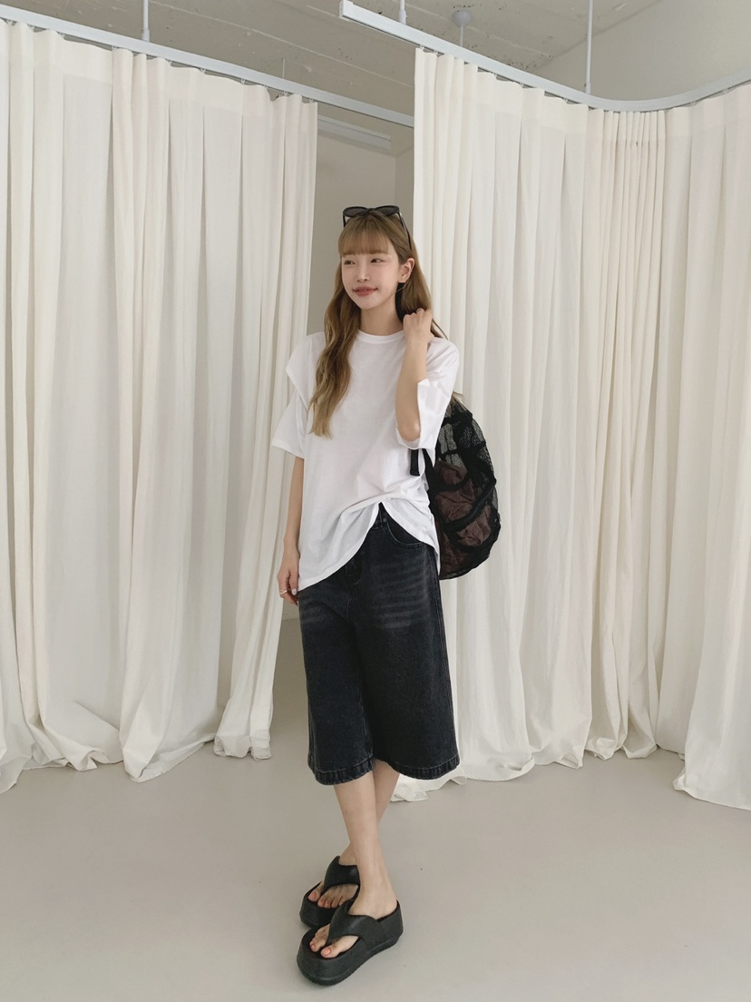 JKICHI東大門㊣直郵女裝新品25春夏休閑人氣時尚職業真品短褲JKICHI短褲