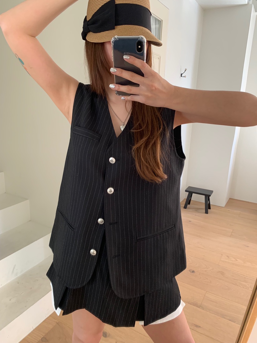 BADCALM東大門㊣實拍女裝新品人氣25春夏職業休閑真品熱賣套裝BADCALM套裝圖色2