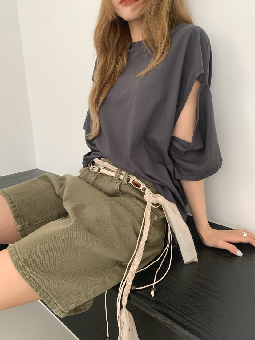 JKICHI東大門㊣實拍女士新款人氣25春夏休閑職業熱賣推薦T恤JKICHIT恤