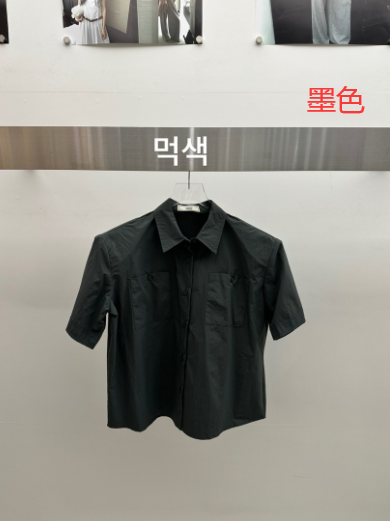 AMOOD韓國直郵㊣女裝新品推薦25春夏真品職業時尚襯衫蕾絲衫AMOOD襯衫/蕾絲衫圖色2