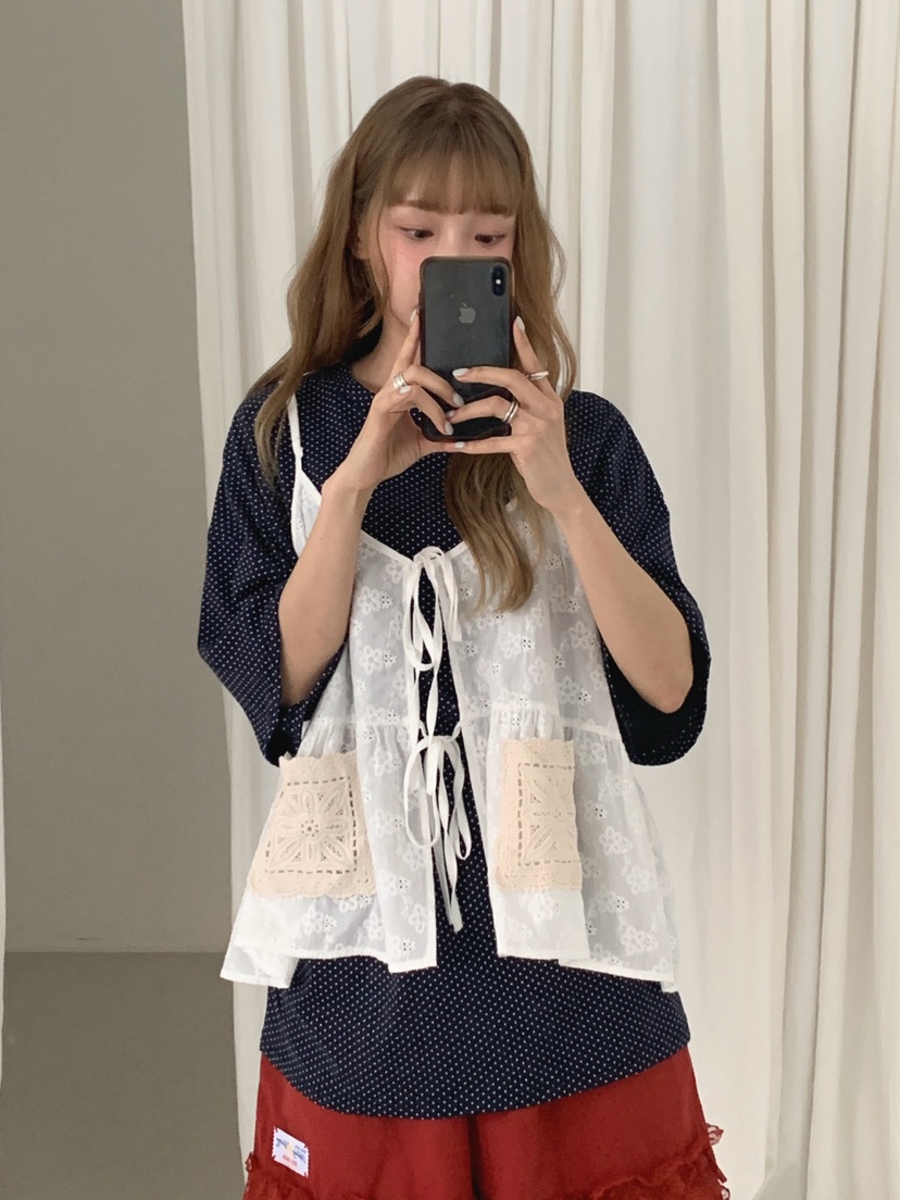 JKICHI韓國代購㊣女士新品時尚休閑吊帶背心兩面可穿口袋雙面JKICHI吊帶/背心