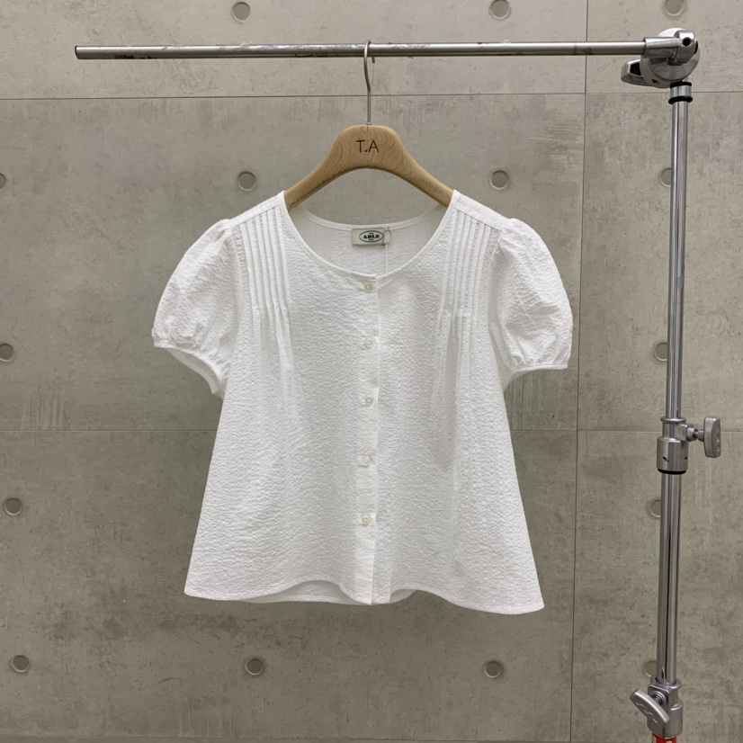 THE ABLE韓國代購㊣女士新品25春夏真品推薦熱賣襯衫蕾絲衫THE ABLE/TA襯衫/蕾絲衫圖色2