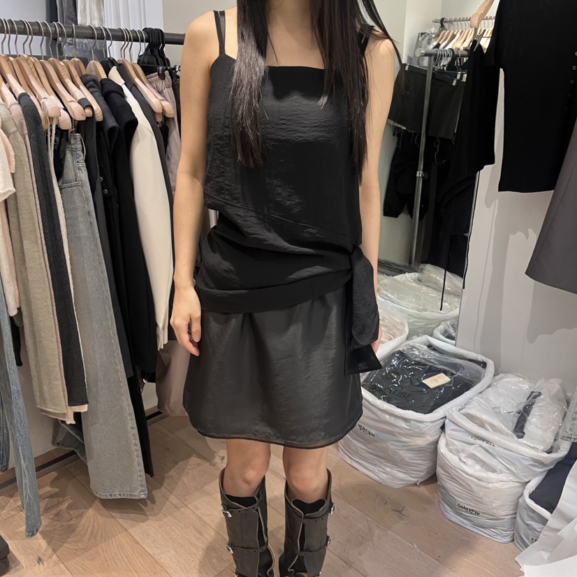 AUBE東大門㊣實拍女士新款真品熱賣推薦時尚休閑職業吊帶背心AUBE吊帶/背心