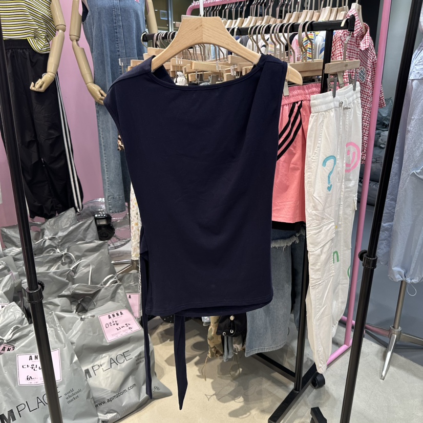 ANNA東大門㊣代購女士新款熱賣真品25春夏休閑時尚吊帶背心ANNA吊帶/背心