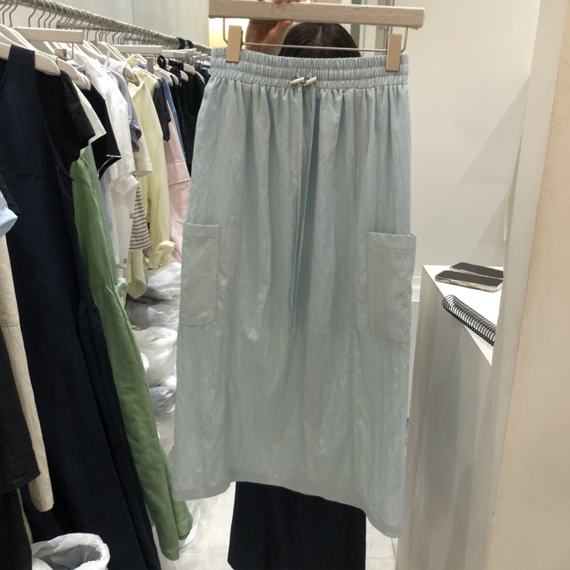 ASOME韓國直郵㊣女裝新款推薦真品人氣25春夏休閑半身裙中短裙A.SOME半身裙/中短裙圖色2