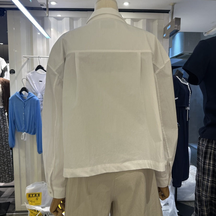 LIL東大門㊣直郵女士新品人氣推薦職業真品25春夏襯衫蕾絲衫LIL襯衫/蕾絲衫