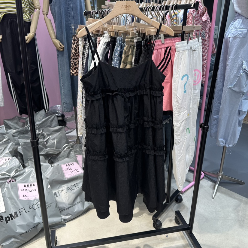 ANNA東大門㊣代購女士新品推薦真品熱賣職業休閑時尚連衣裙ANNA連衣裙圖色2