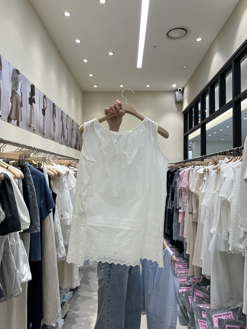 MARIE MARIE韓國代購㊣女裝新品職業人氣25春夏熱賣吊帶背心MARIE MARIE吊帶/背心