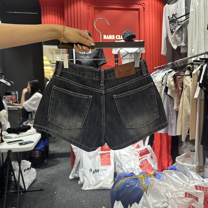 RARE CLOSET東大門㊣直郵女裝新品時尚熱賣休閑真品短褲短款RARE CLOSET短褲