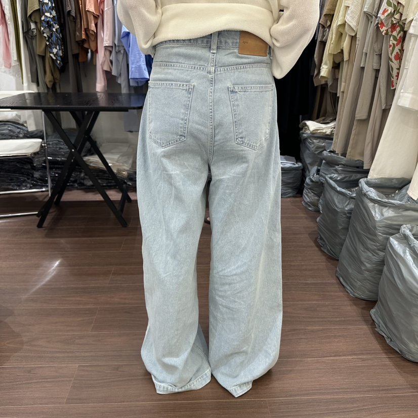 EPIC-S韓國直郵㊣女士新款25春夏推薦休閑人氣熱賣真品牛仔褲EPIC-S牛仔褲
