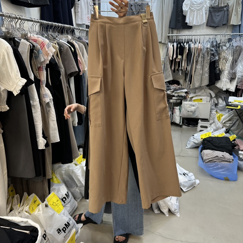 BILLION-L韓國直郵㊣女士新品時尚熱賣真品人氣休閑休閑褲BILLION-L休閑褲圖色1