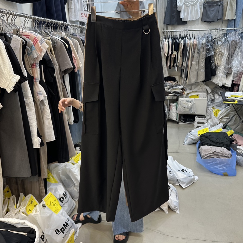 BILLION-L韓國直郵㊣女士新品時尚熱賣真品人氣休閑休閑褲BILLION-L休閑褲圖色2