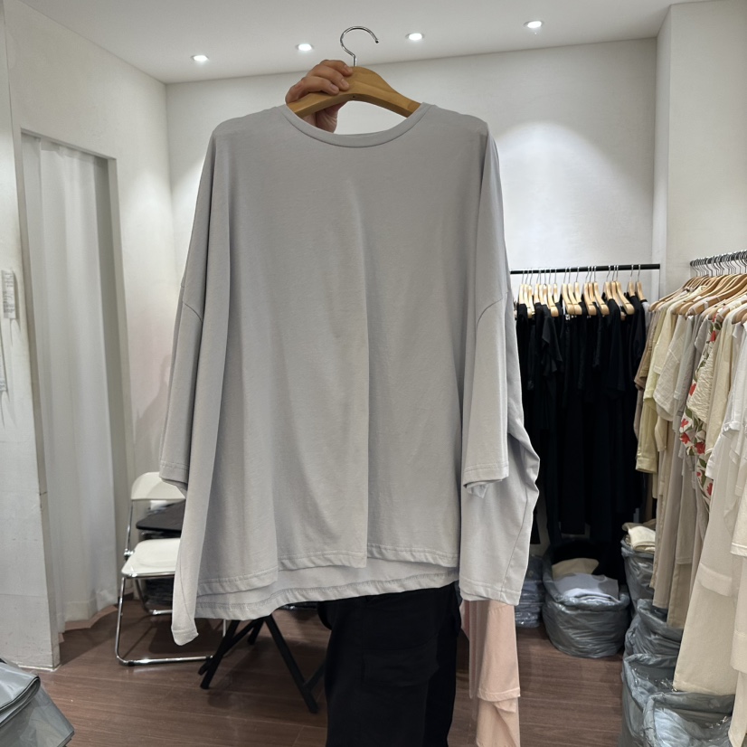 EPIC-S東大門㊣實拍女士新品休閑時尚熱賣推薦職業長袖T恤EPIC-S長袖T恤圖色3