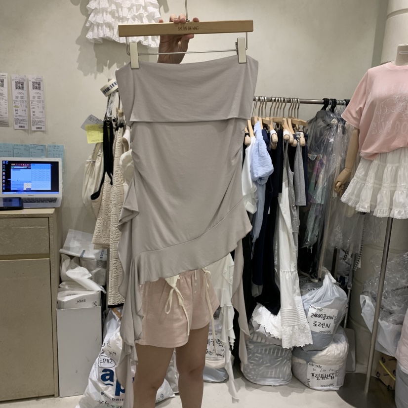 SALONDEMAG東大門㊣直郵女裝新款休閑熱賣時尚吊帶背心荷葉邊SALONDEMAG吊帶/背心圖色2