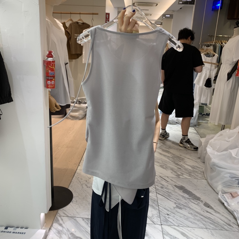 PADO東大門㊣直郵女士新款真品時尚人氣職業吊帶背心假兩件PADO吊帶/背心