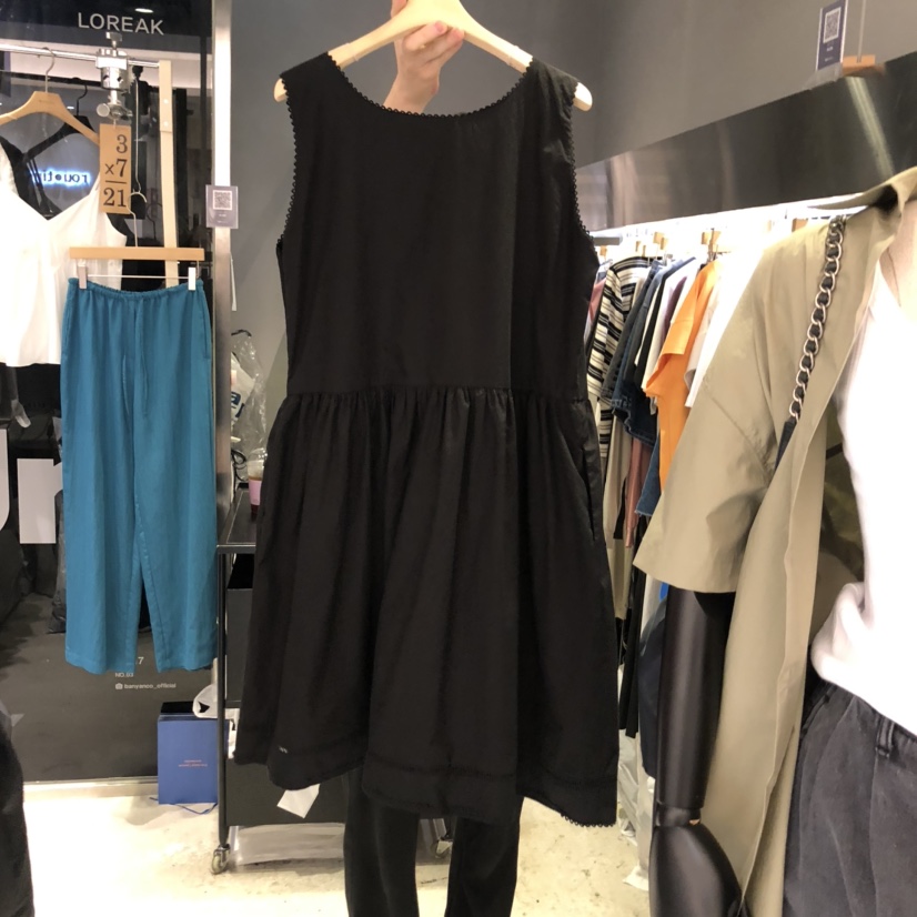 BANY ANCO東大門㊣代購女裝新款熱賣時尚推薦休閑連衣裙棉質BANY ANCO連衣裙