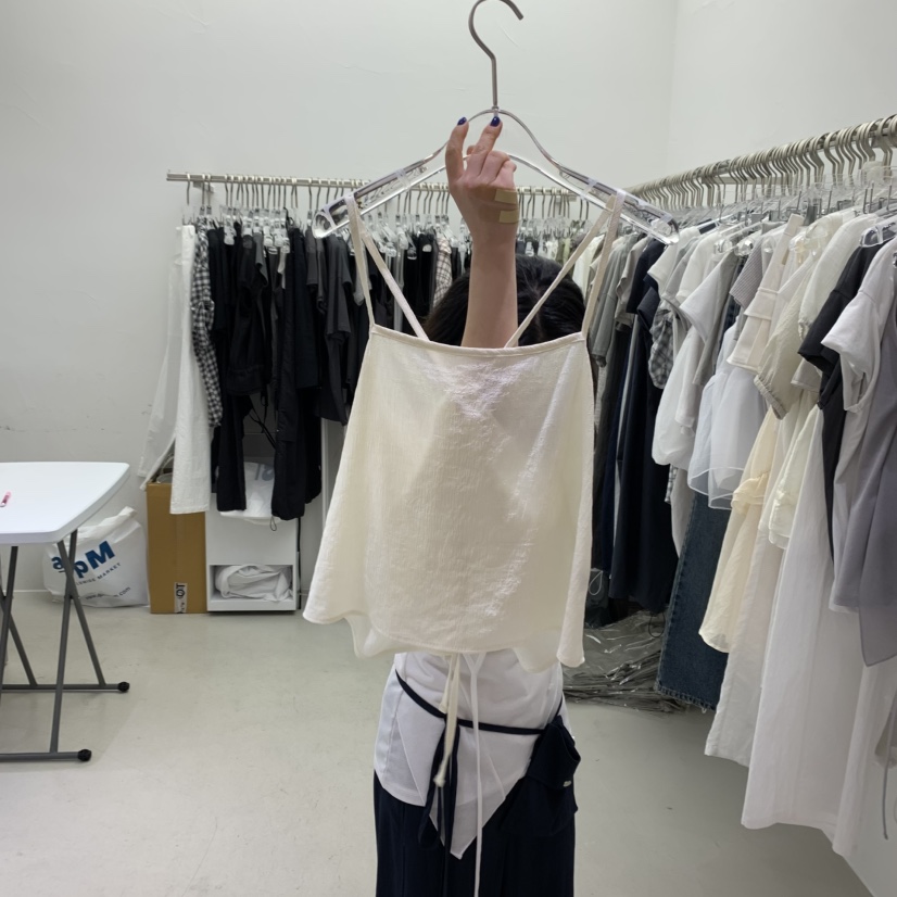 PADO韓國代購㊣女士新款休閑時尚25春夏人氣推薦熱賣吊帶背心PADO吊帶/背心圖色3