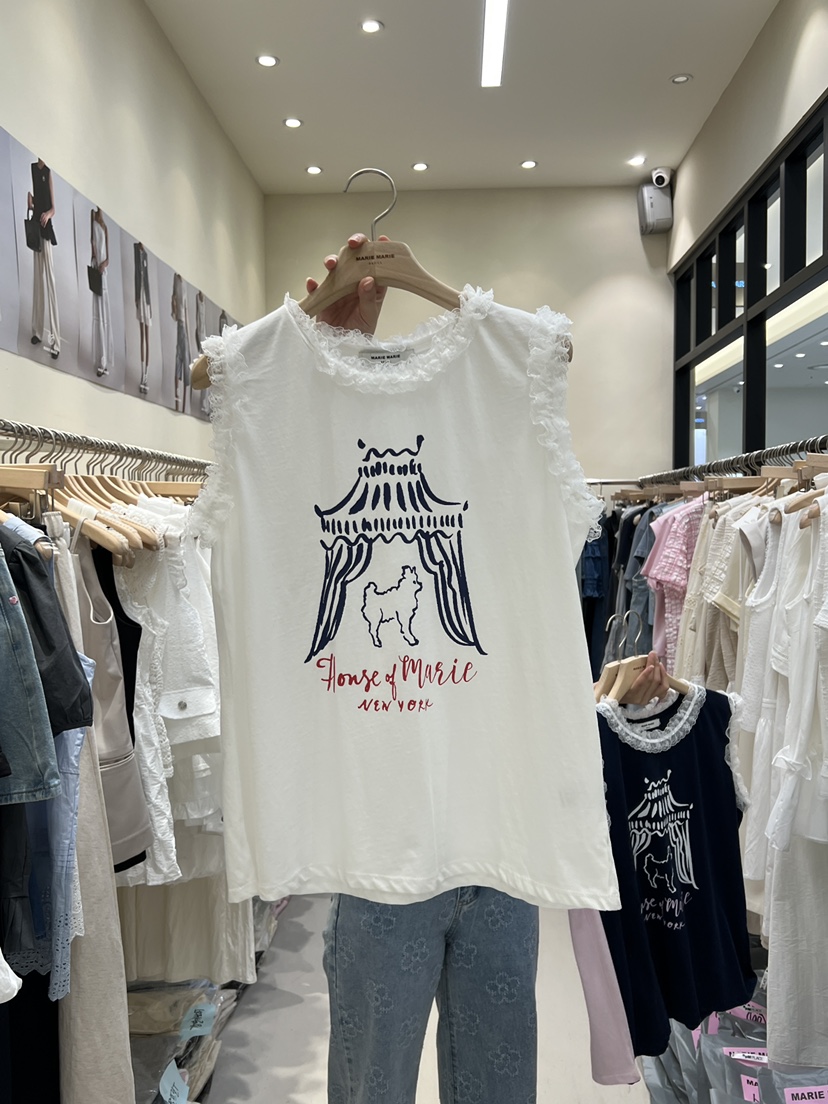 MARIE MARIE韓國直郵㊣女士新品人氣真品休閑25春夏吊帶背心MARIE MARIE吊帶/背心圖色2