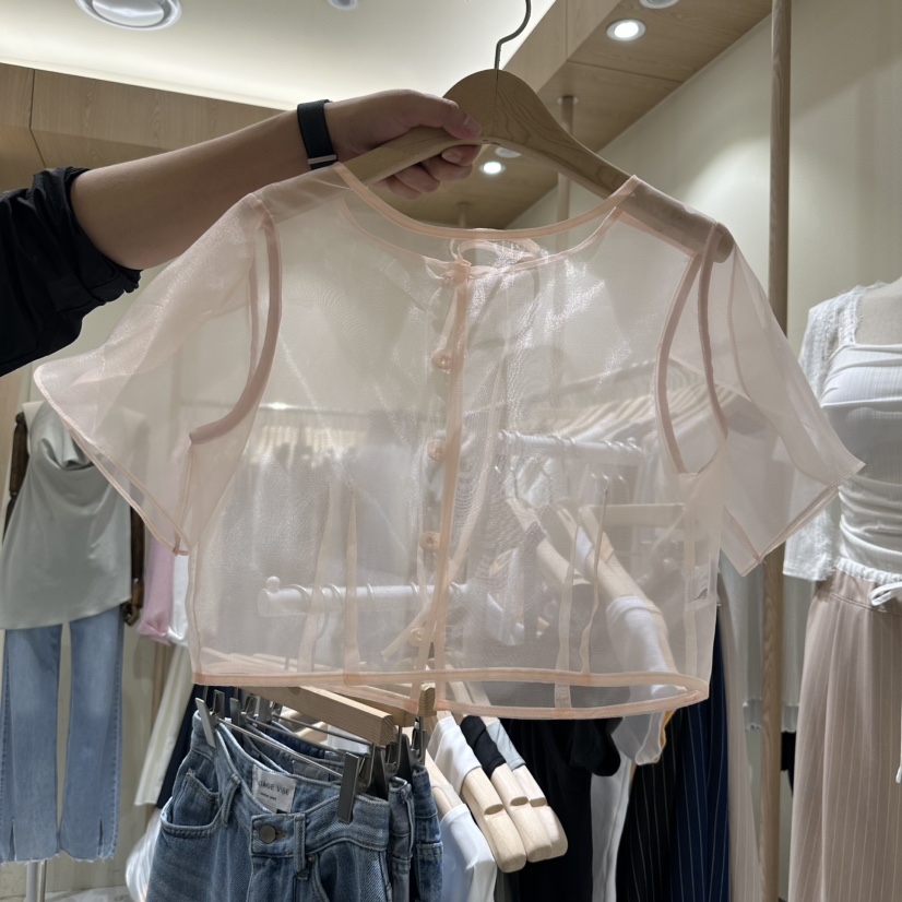VINTAGE VIBE東大門㊣實拍女士新品真品人氣25春夏襯衫蕾絲衫VINTAGE VIBE襯衫/蕾絲衫