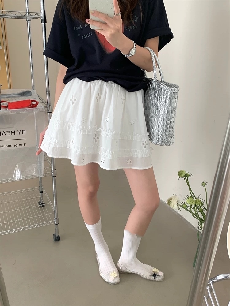 STRAWBERRY東大門㊣實拍女士新款25春夏人氣休閑推薦真品短裙STRAWBERRY短裙