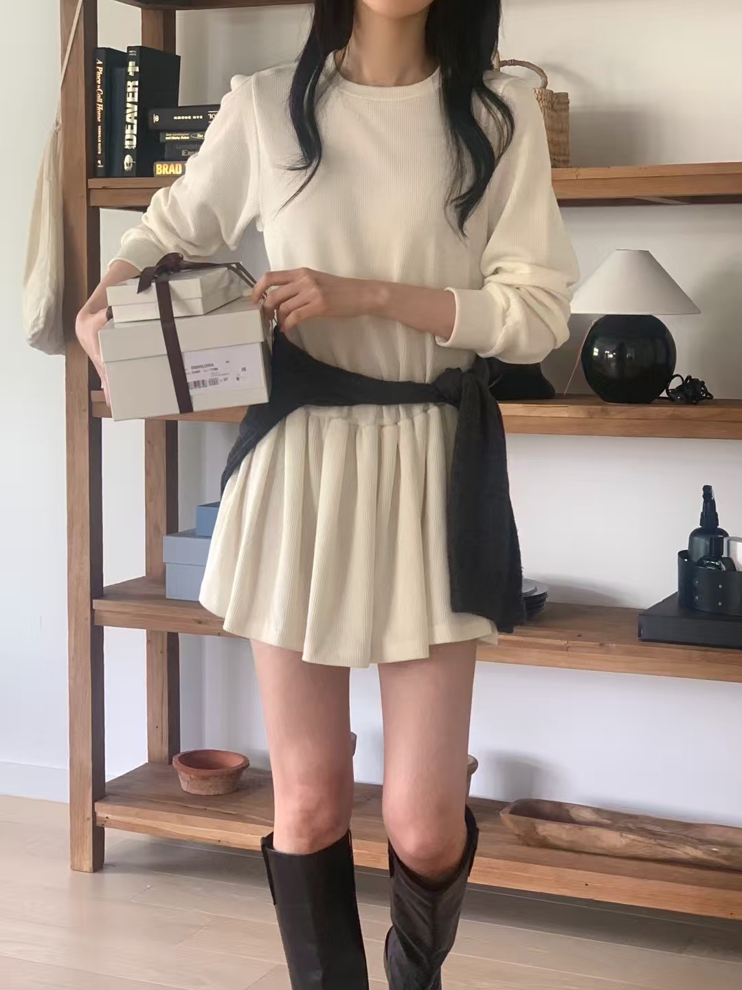 MAYFLOWER韓國直郵㊣女士新款推薦休閑人氣職業熱賣25春夏連衣裙MAYFLOWER連衣裙