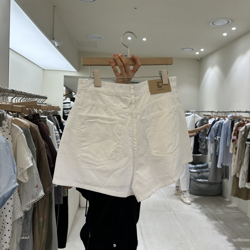 TOMGIRL韓國代購㊣女士新品人氣真品25春夏推薦時尚熱賣短褲TOMGIRL短褲
