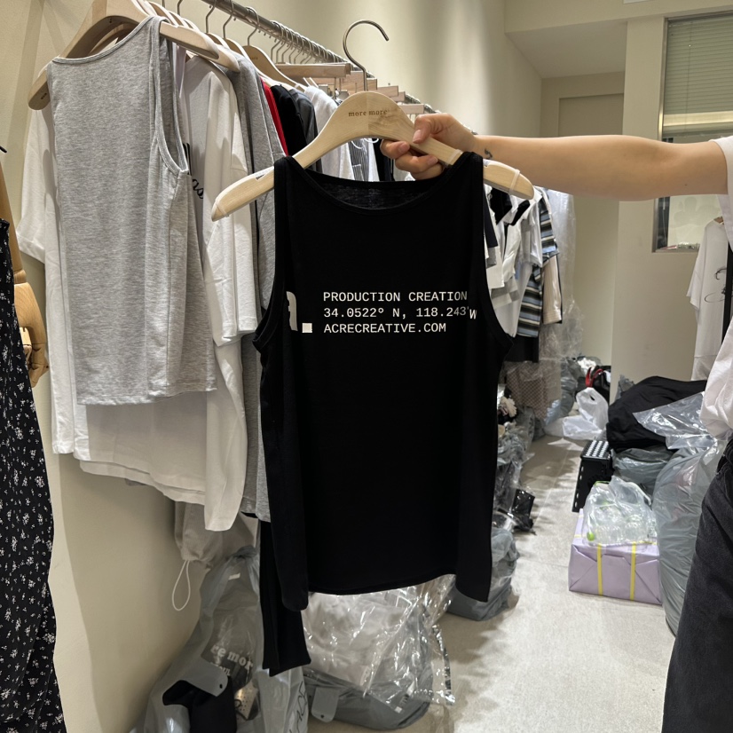 MOREMORE東大門㊣直郵女裝新款熱賣人氣推薦時尚休閑吊帶背心more more吊帶/背心圖色3