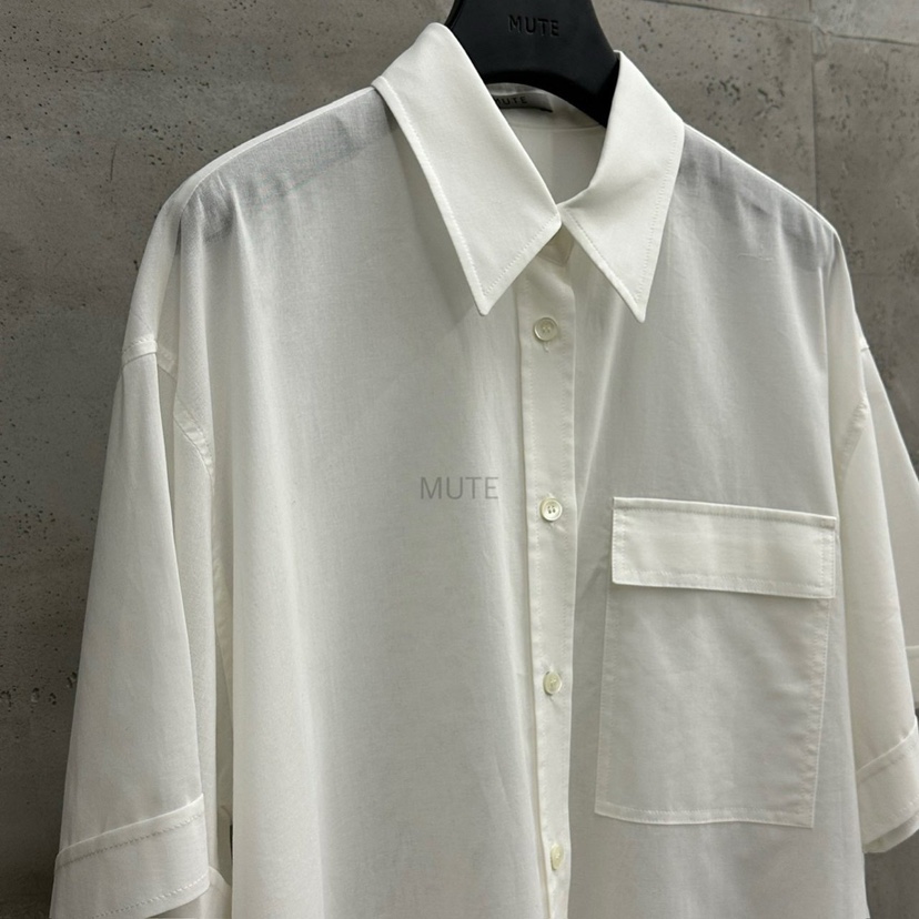 MUTE-P韓國直郵㊣女士新品時尚25春夏職業真品熱賣襯衫蕾絲衫MUTE襯衫/蕾絲衫