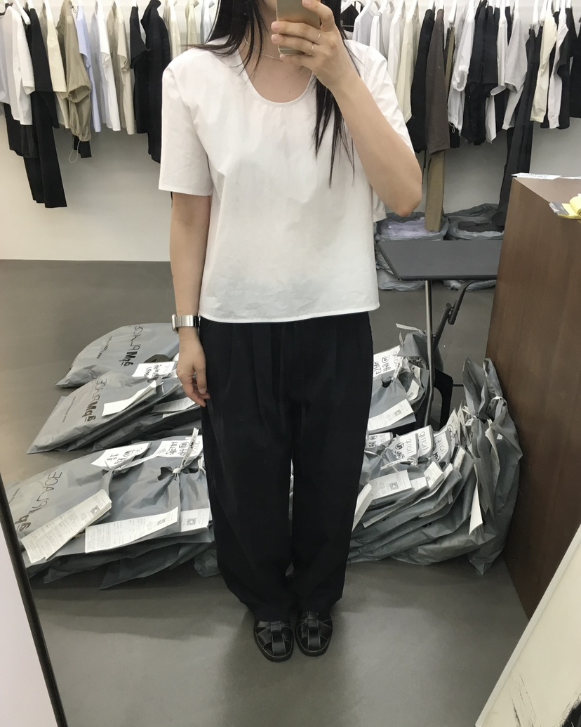 HEMP-P韓國直郵㊣女裝新品休閑時尚職業25春夏人氣襯衫蕾絲衫hemp襯衫/蕾絲衫