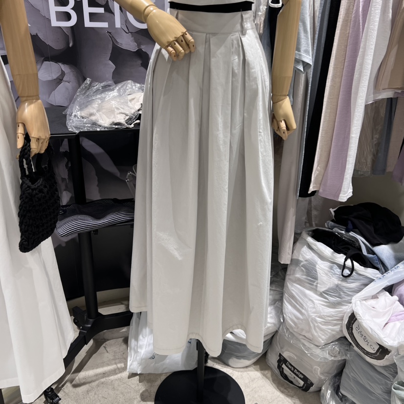 DARKBEIGE韓國直郵㊣女士新品25春夏熱賣人氣休閑半身裙中短裙DARK BEIGE半身裙/中短裙圖色2