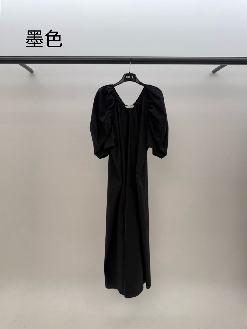 空韓國代購㊣女士新款真品時尚職業人氣25春夏推薦休閑連衣裙EDIT連衣裙圖色3